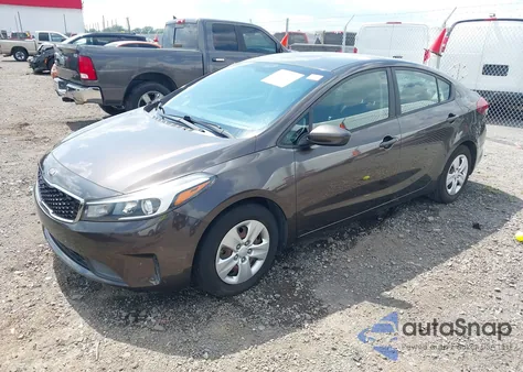 2017 Kia Forte Lx from USA, damaged, VIN 3KPFK4A74HE043167